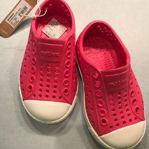 Native Shoes Girls Jefferson Hollywood Pink/White
